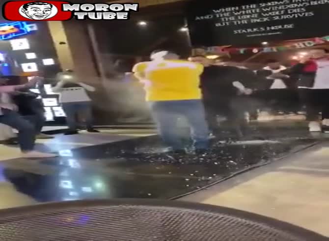 Video :On their friend's birthday, they set him on fire